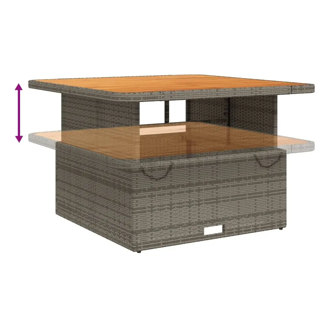 Garden Sofa Set 2 Piece Outdoor Furniture Grey