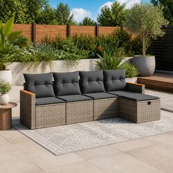 Premium 5 Piece Garden Sofa Set for Outdoor Spaces