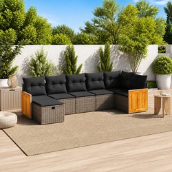 Stylish 7-Piece Garden Sofa Set for Outdoor Spaces