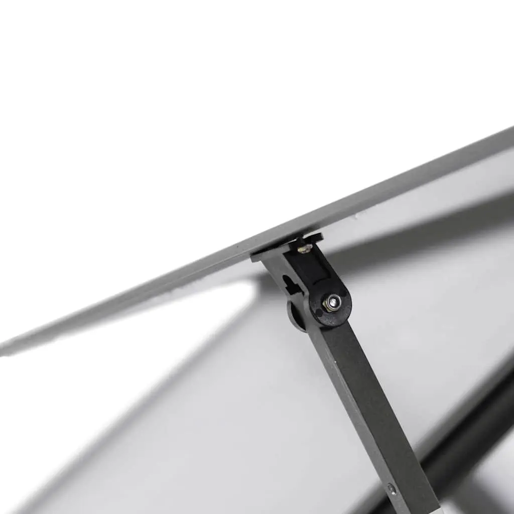 Greenhouse Aluminium Frame Polycarbonate Panels Anthracite 445 x 169 x 195 cm
