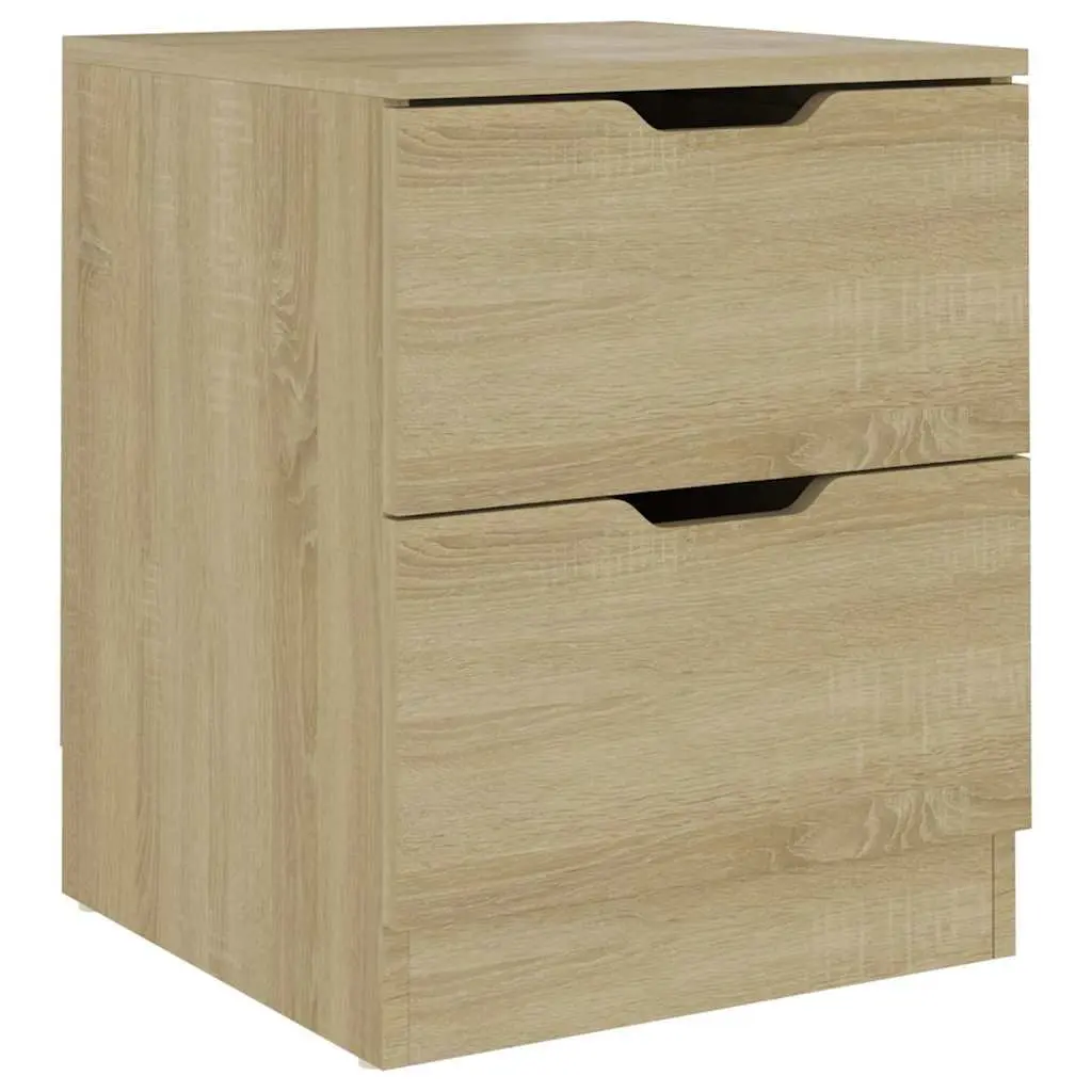 Brown Bedside Cabinet with Storage for Essentials