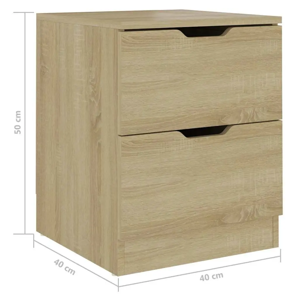 Brown Bedside Cabinet with Storage for Essentials
