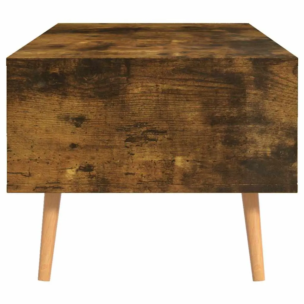 Coffee Table Brown Engineered Wood Living Room Accent Furniture Side Table