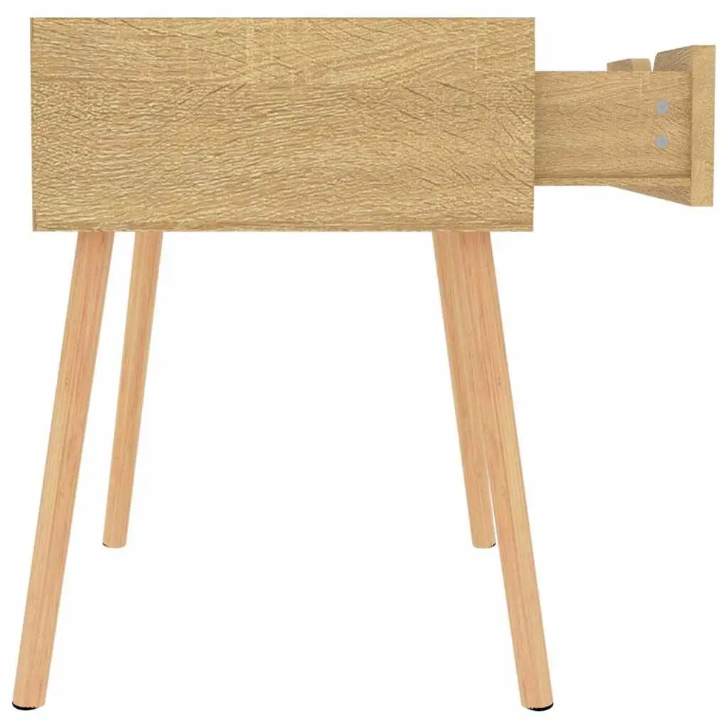 Brown Engineered Wood Bedside Cabinet