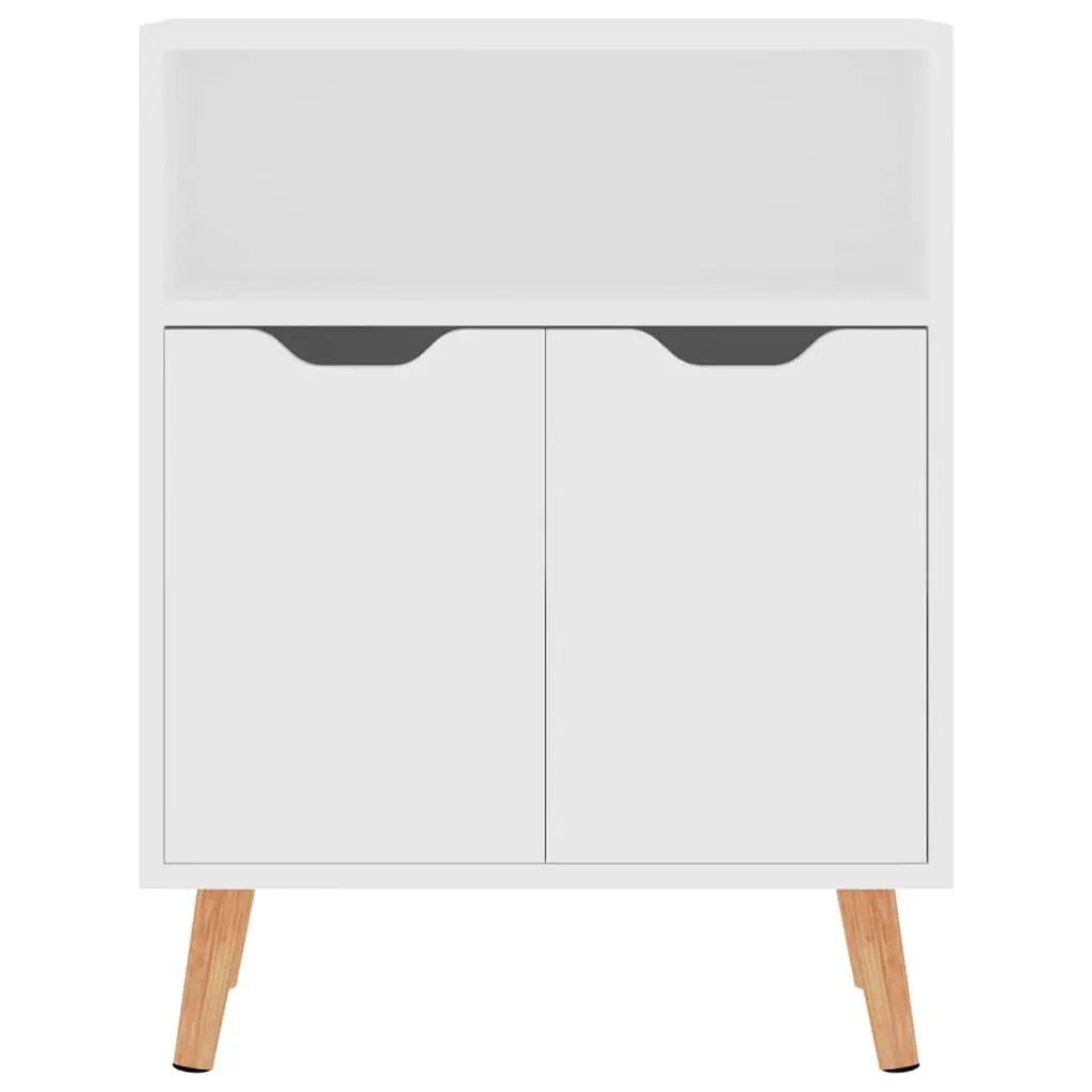 White Sideboard Storage Cabinet for Living Spaces