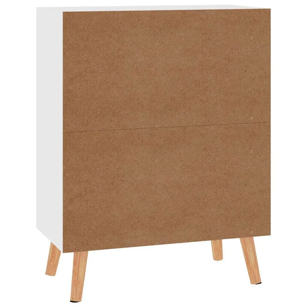 White Sideboard Storage Cabinet for Living Spaces