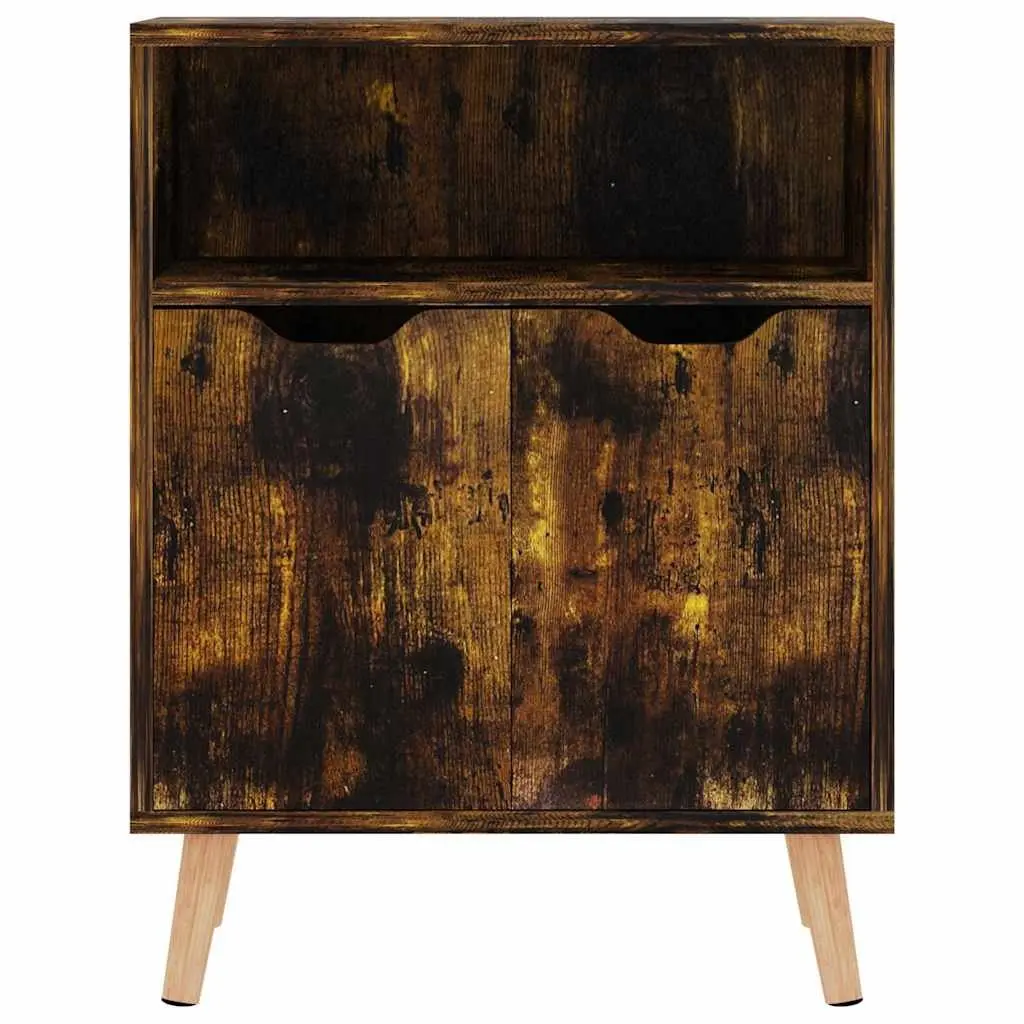 Brown Engineered Wood Sideboard Storage Cabinet