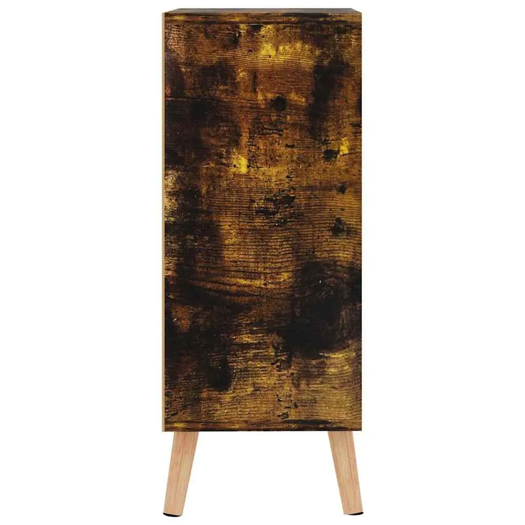 Brown Engineered Wood Sideboard Storage Cabinet