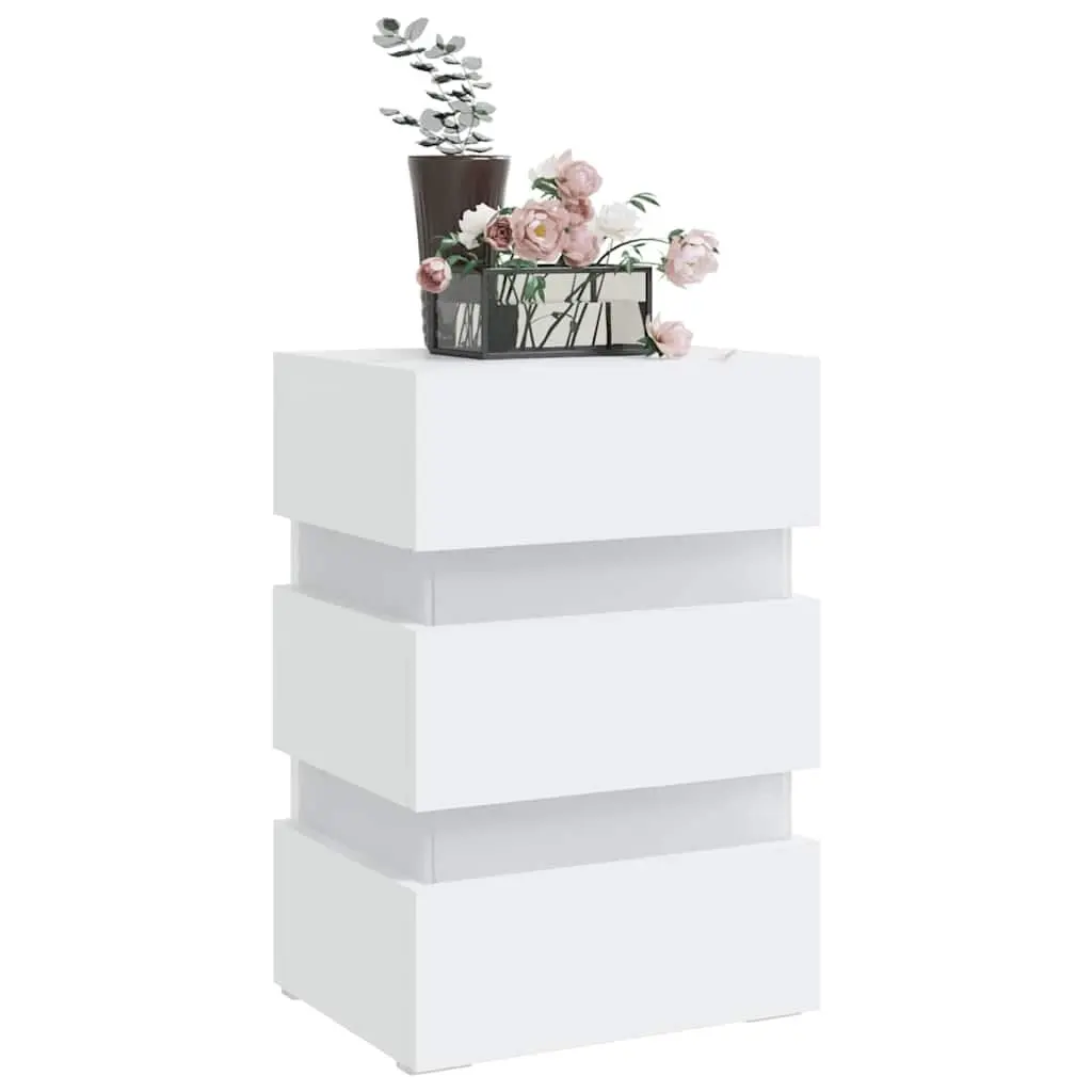 LED Bedside Cabinet with Integrated Light