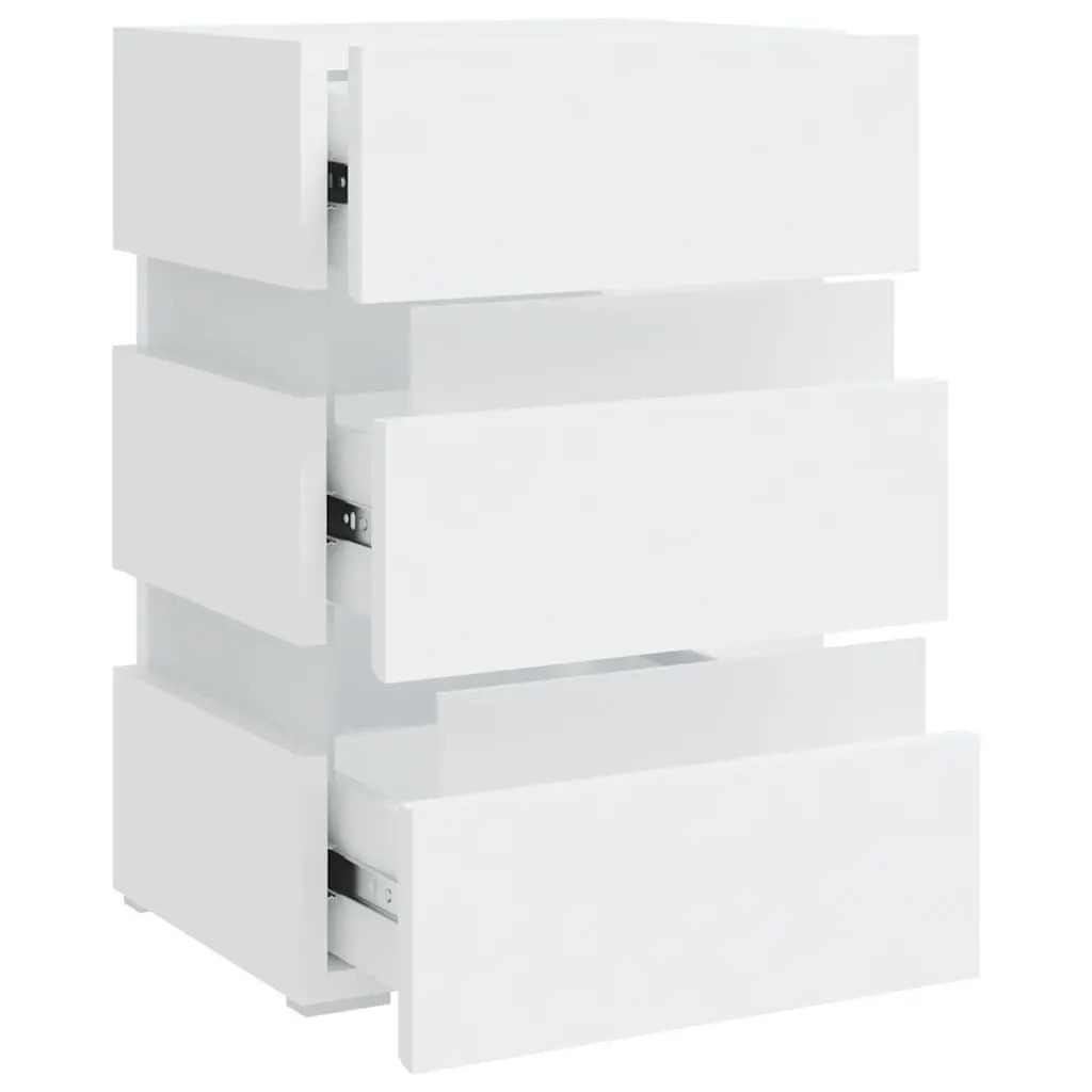 LED Bedside Cabinet with Integrated Light