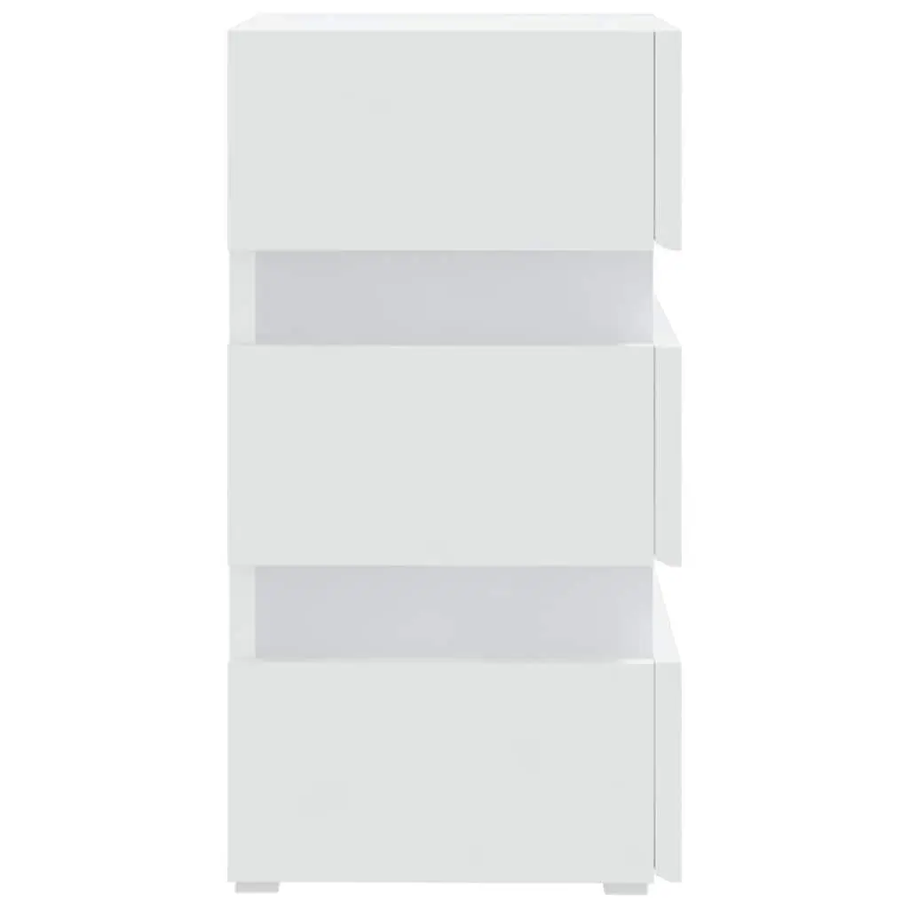 LED Bedside Cabinet with Integrated Light