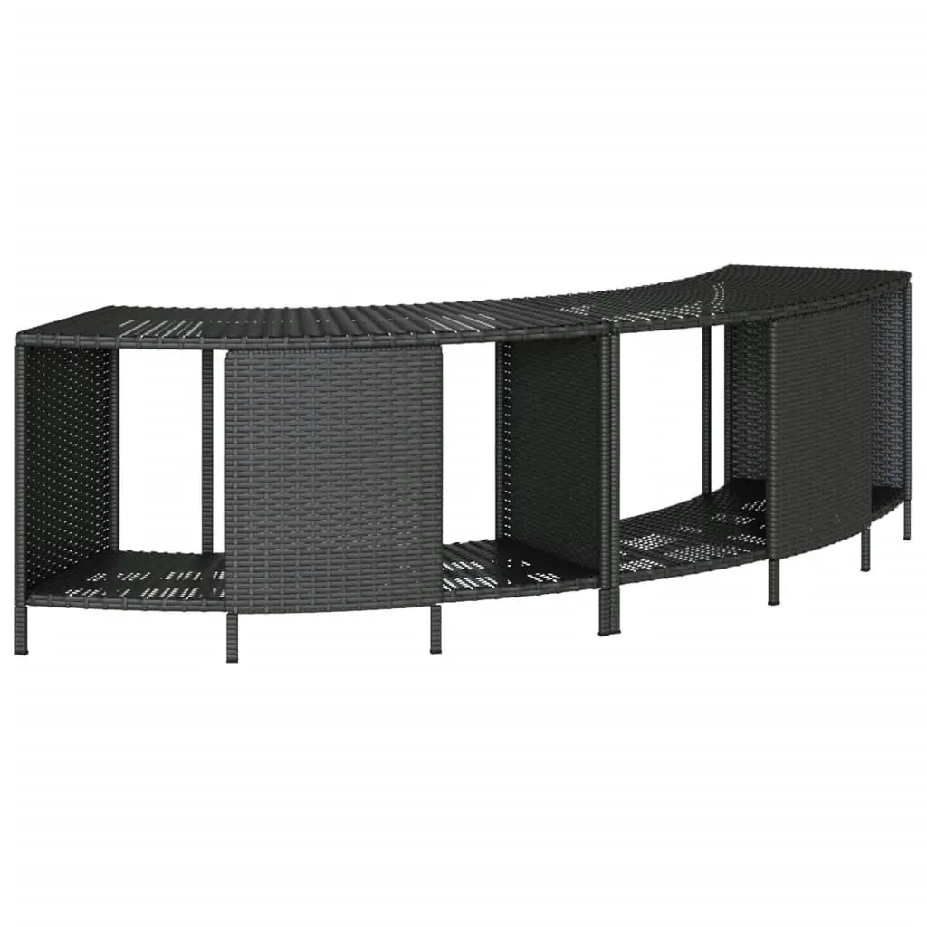 Hot Tub Surround with Storage Bench Outdoor Seating