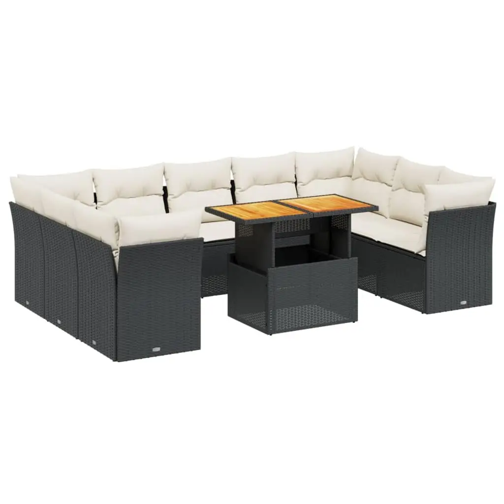 10-Piece Garden Sofa Set for Outdoor Spaces