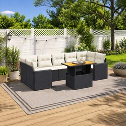Durable 8-Piece Garden Sofa Set for Outdoor Comfort