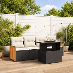 Durable 5 Piece Garden Sofa Set for Outdoor Relaxation