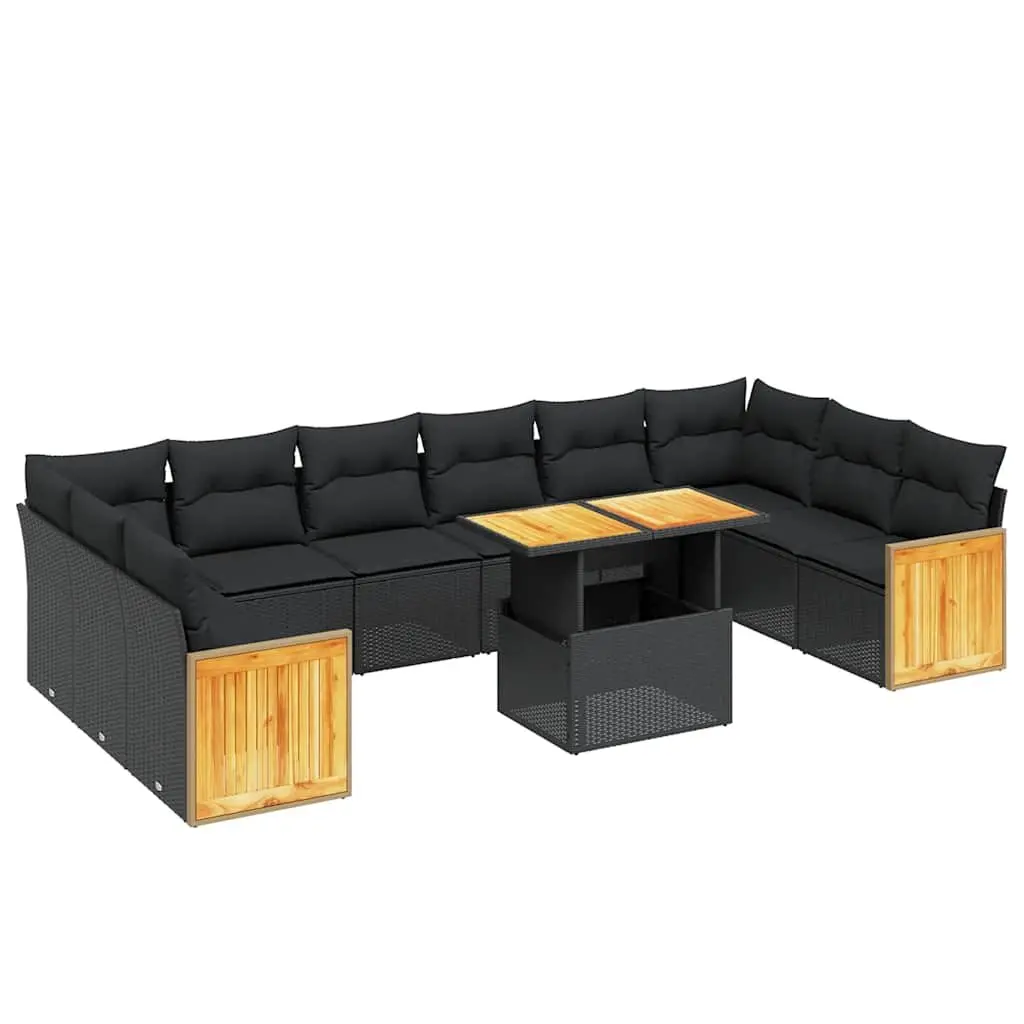 11 Piece Garden Sofa Set for Outdoor Comfort