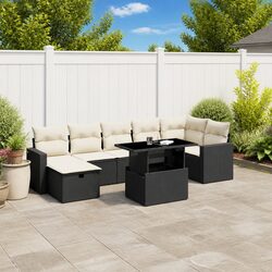 Durable 8 Piece Outdoor Modular Garden Sofa Set