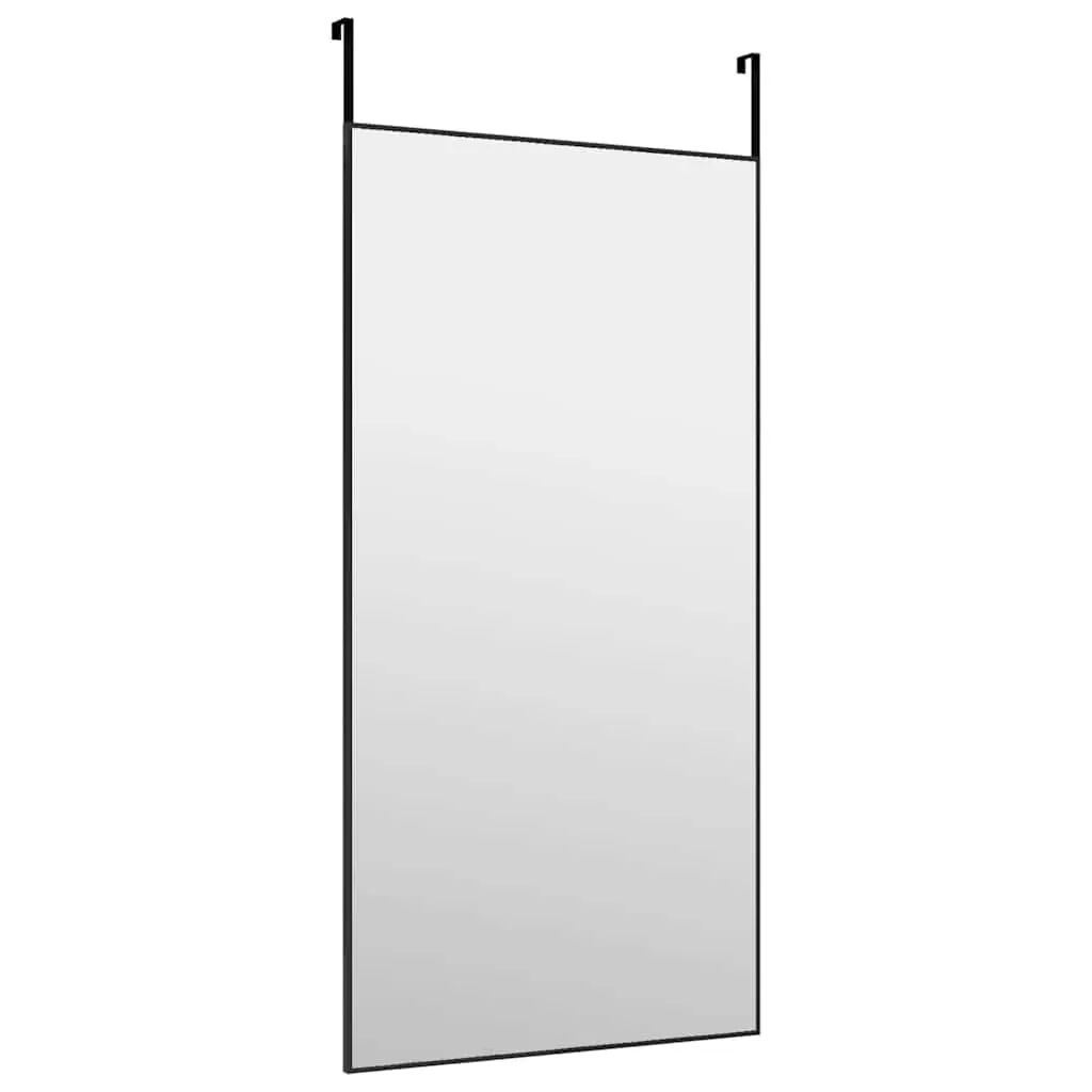 Black Wall Mounted Dressing Mirror 50x100 cm