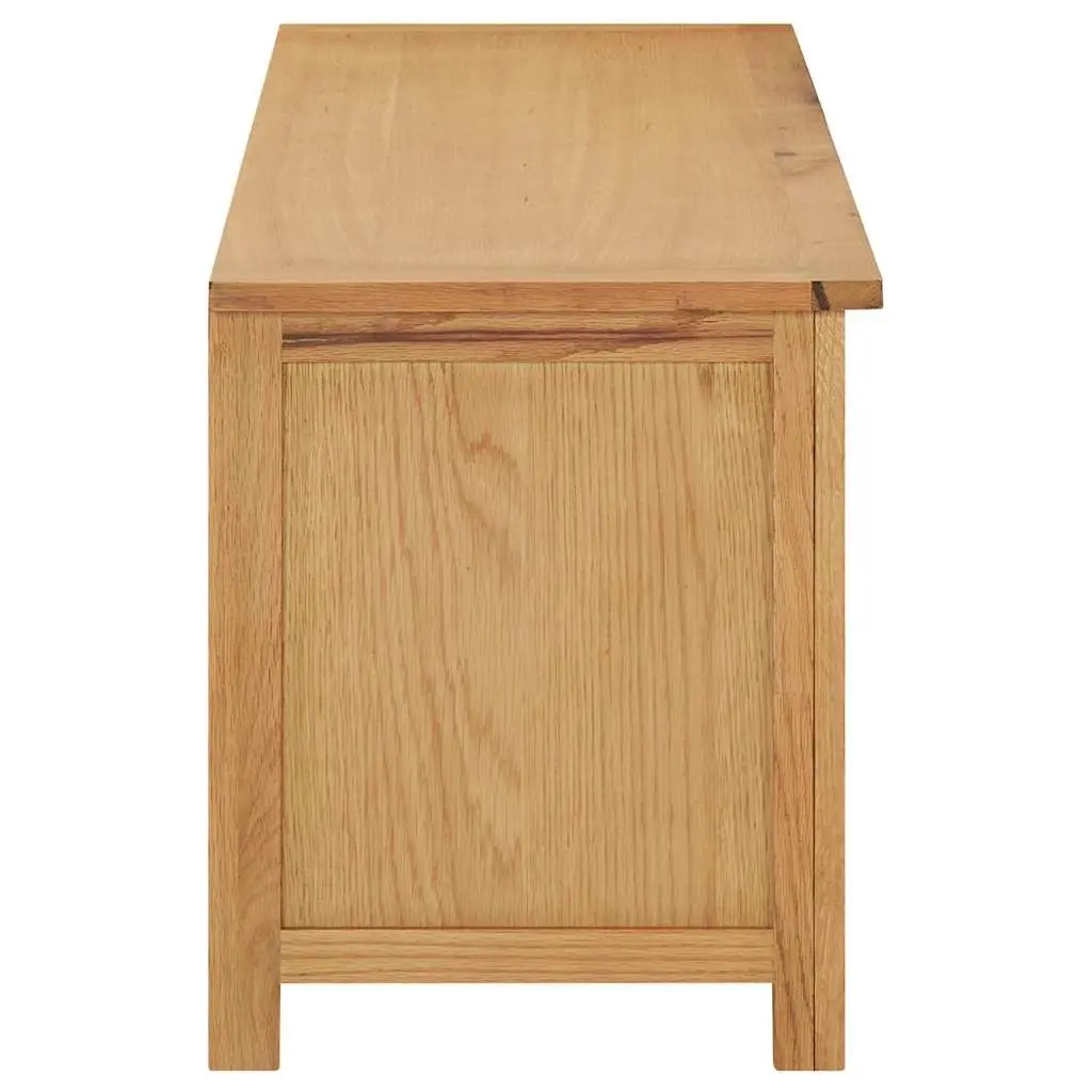Solid Wood Shoe Rack Bench with 8 Compartments