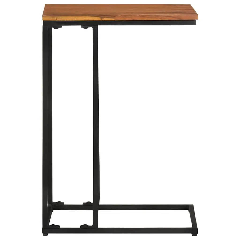 Brown Wooden Accent Table for Living Spaces