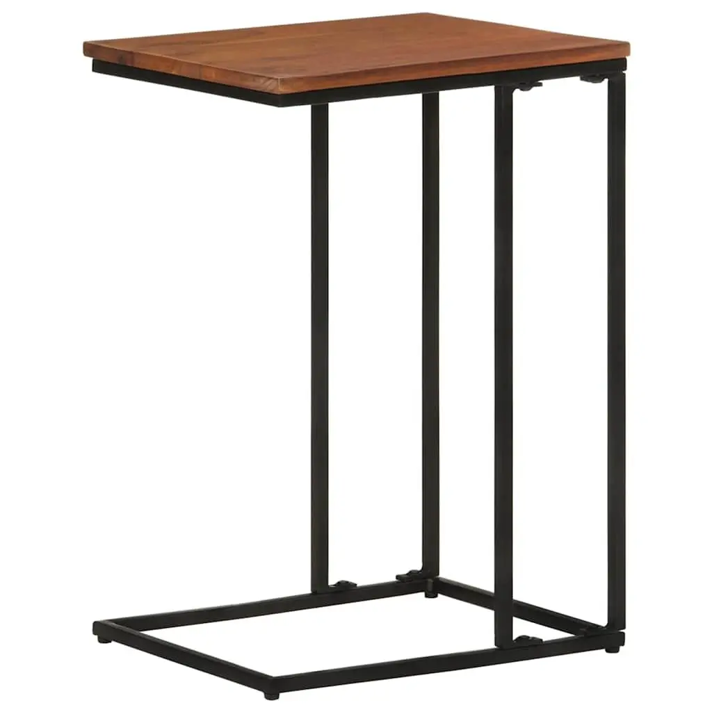 Brown Wooden Accent Table for Living Spaces