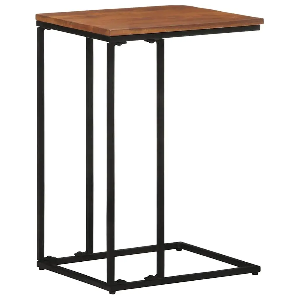 Brown Wooden Accent Table for Living Spaces