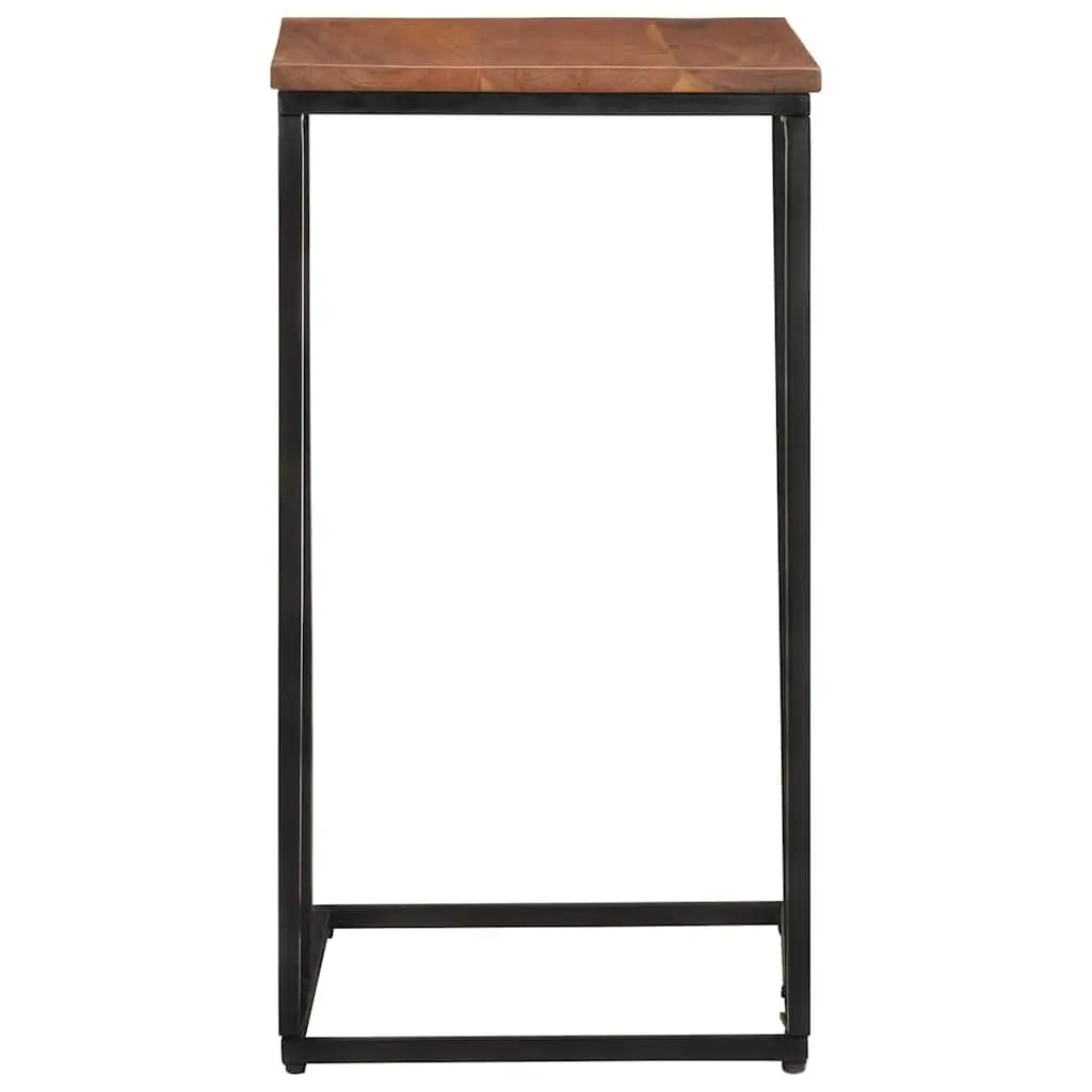 Brown Wooden Accent Table for Living Spaces