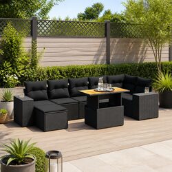 Durable 8-Piece Garden Sofa Set for Outdoor Relaxation