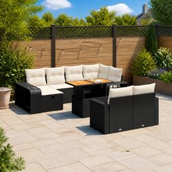 Modular 11 Piece Garden Sofa Set for Stylish Outdoor Living