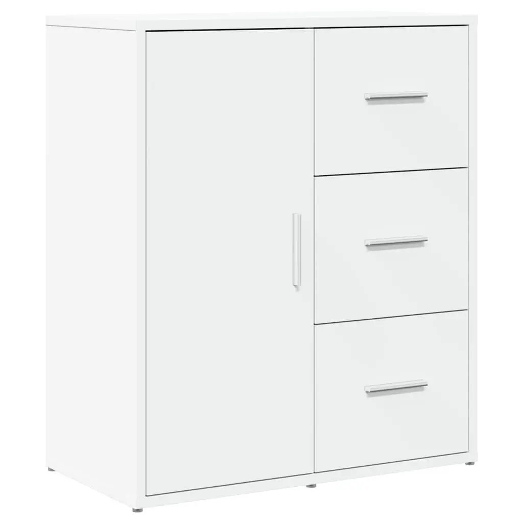 White Sideboard Cabinets Set of 2