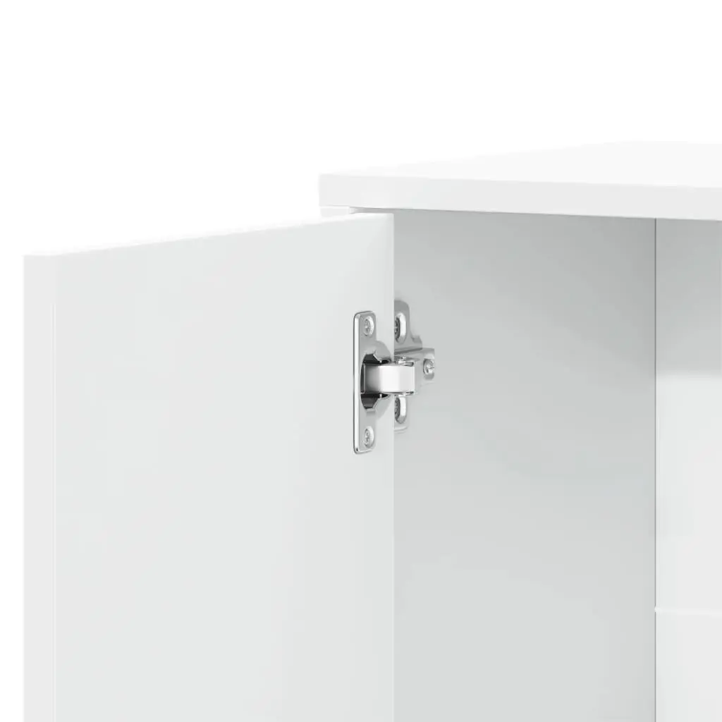 White Sideboard Cabinets Set of 2