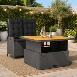 Durable Outdoor Garden Dining Set with Cushions