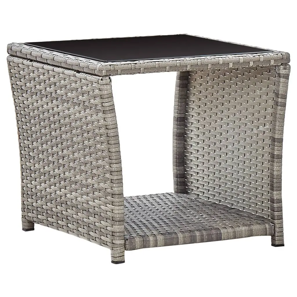 3 Piece Outdoor Dining Set with Adjustable Backrest