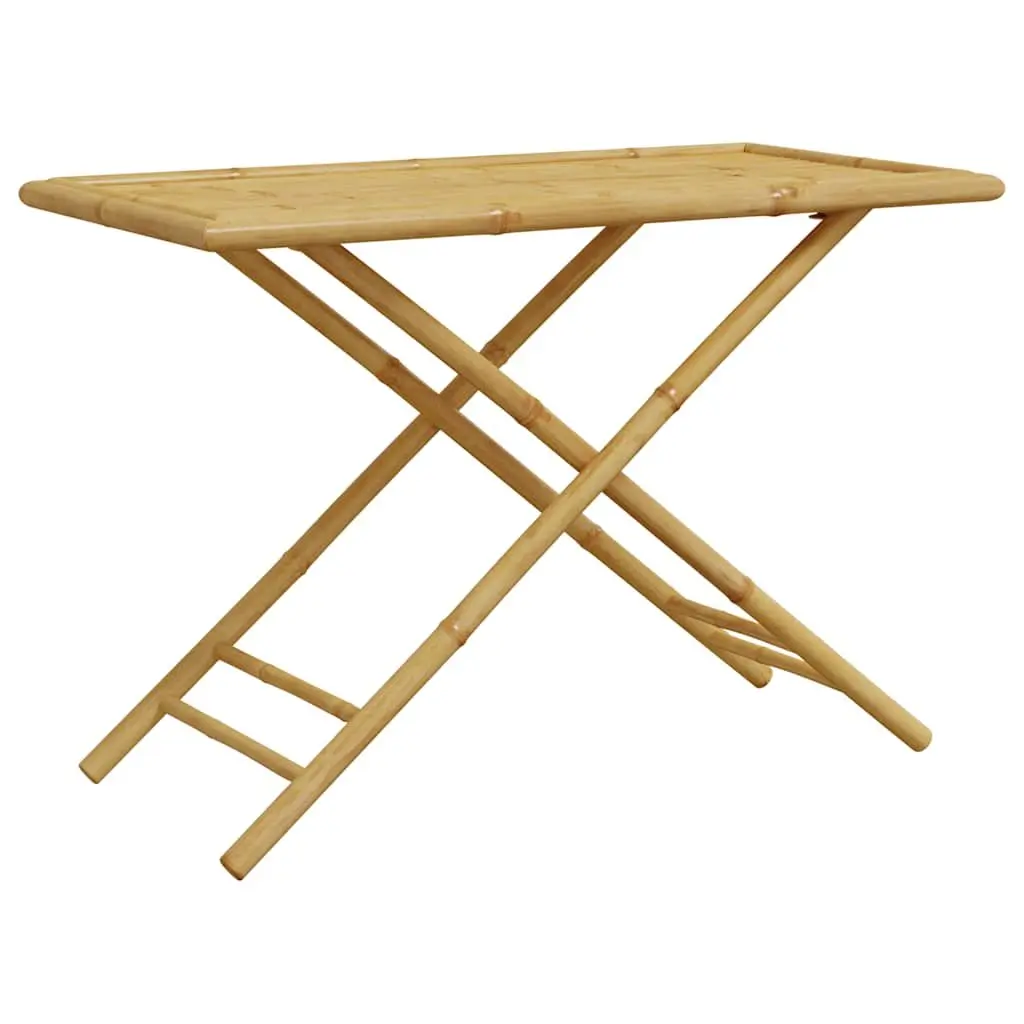 5-Piece Foldable Garden Dining Set in Brown