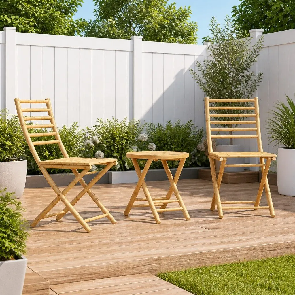 3 Piece Bistro Set for Outdoor Spaces