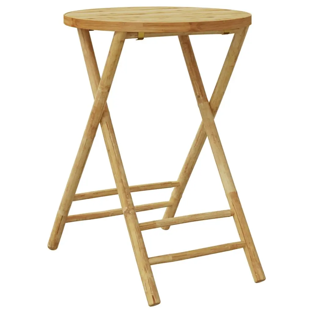 3 Piece Foldable Bistro Set for Outdoor Spaces
