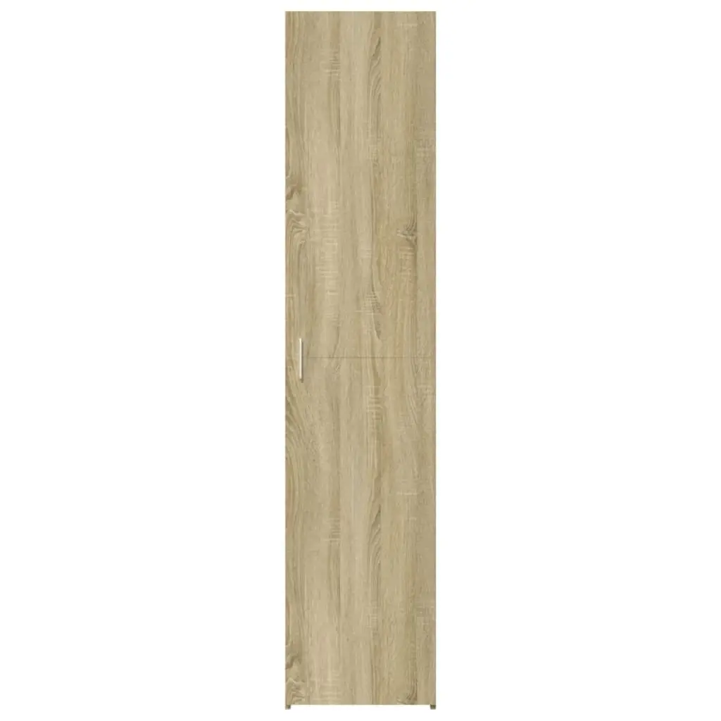 Highboard Storage Cabinet Engineered Wood 40 x 42.5 x 185 cm Brown