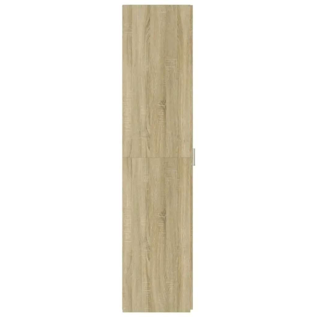 Highboard Storage Cabinet Engineered Wood 40 x 42.5 x 185 cm Brown