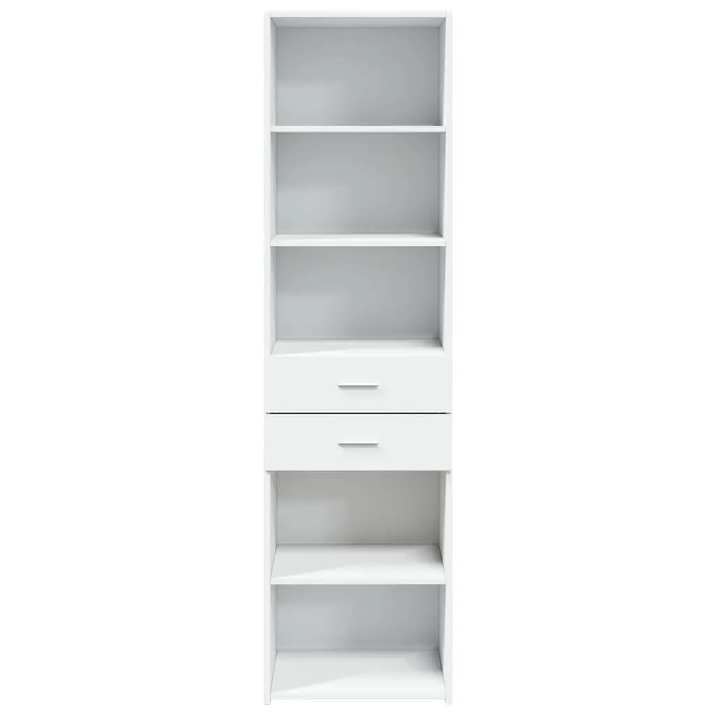 Highboard Storage Cabinet in White