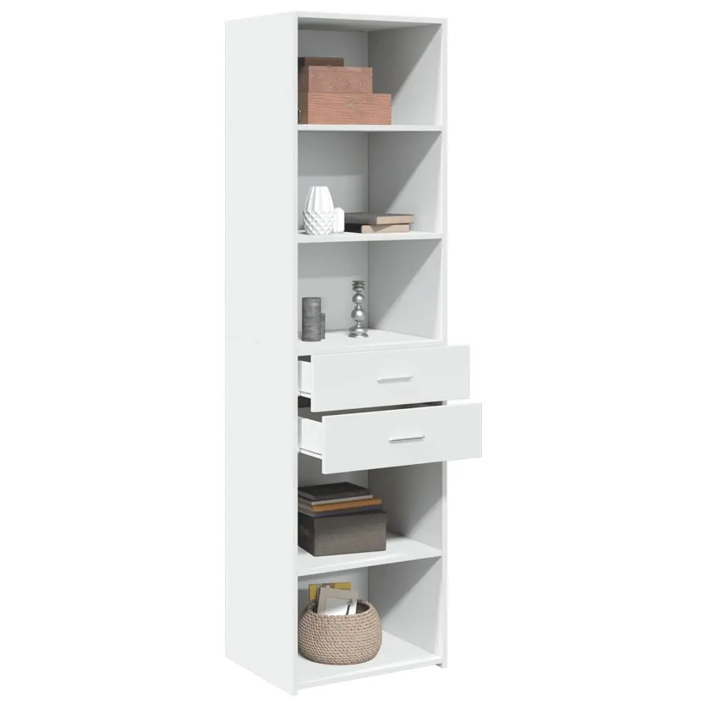 Highboard Storage Cabinet in White