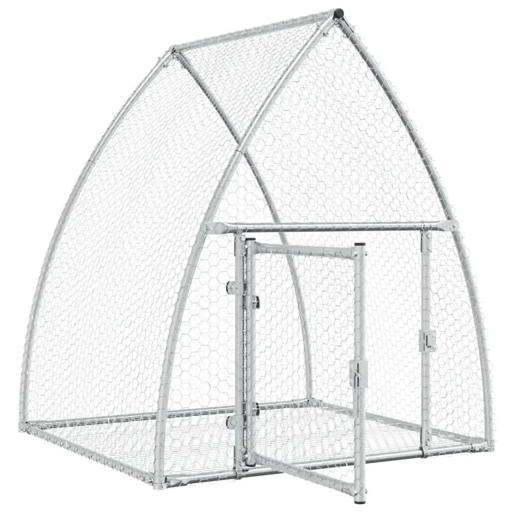 Rabbit Hutch with Galvanised Steel Frame