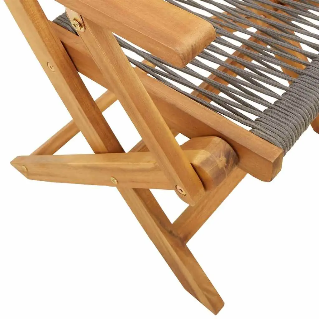 Grey 3 Piece Bistro Set for Outdoor Spaces