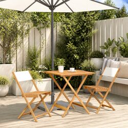 Durable 3 Piece Bistro Set for Outdoor Spaces