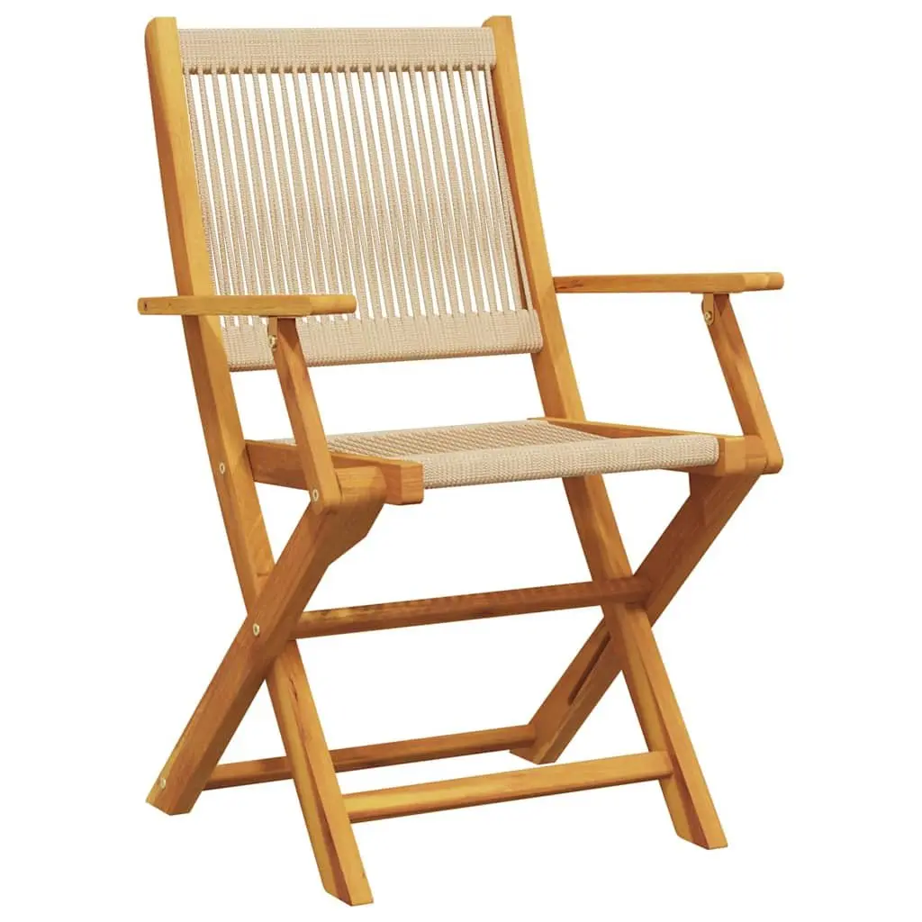 Beige 3 Piece Bistro Set for Outdoor Dining