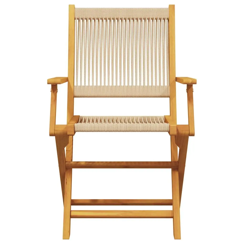 Beige 3 Piece Bistro Set for Outdoor Dining