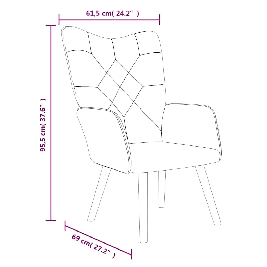 Multicolour Patchwork Armchair with Durable Build