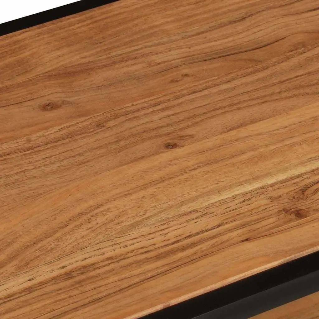 Solid Acacia Wood Coffee Table 90x45x35cm Brown