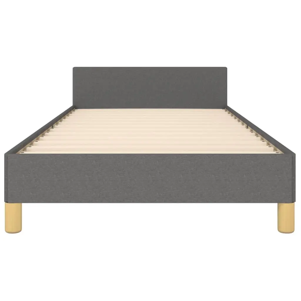 King Single Bed Frame with Adjustable Headboard
