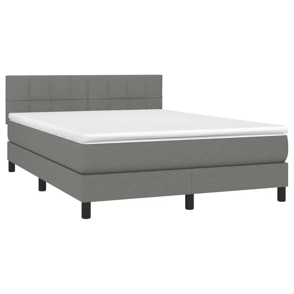 Adjustable Queen Size Box Spring Bed with Pocket Spring Mattress
