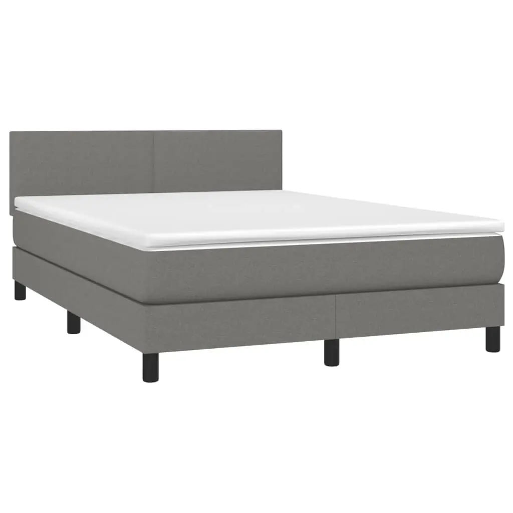 Queen Size Box Spring Bed with Pocket Spring Mattress